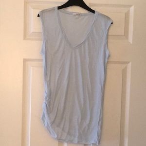 Size 2 James Perse Blue T-shirt